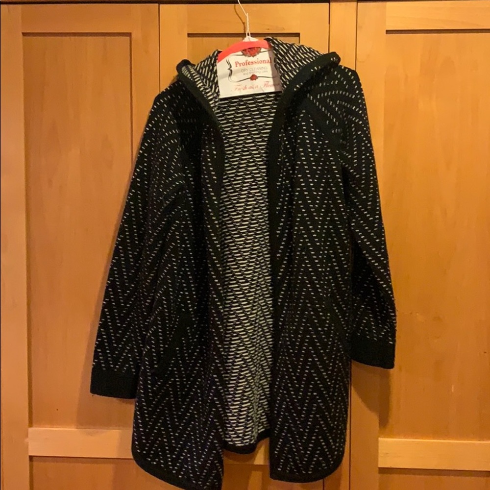 Madewell hooded sweater jacket